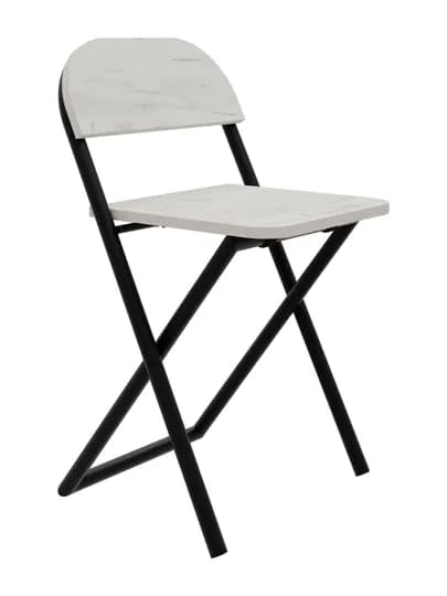 Стул складной AIKO Fold, для дома, офиса и учёбы, переносной, 41 x 44 x 75 см — AIKOWDS-FOLDST-БЕЛЫЙ