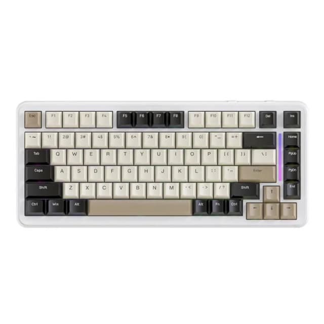 ATTACK SHARK M86, Cheese White, Blueberry Switch, Hot-Swap