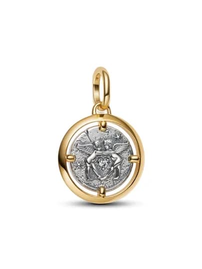 Pandora Cupids Medallion Charm — Люби свою судьбу 764088C01