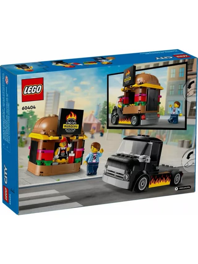 Конструктор City 60404 Бургерная на колесах Burger Truck