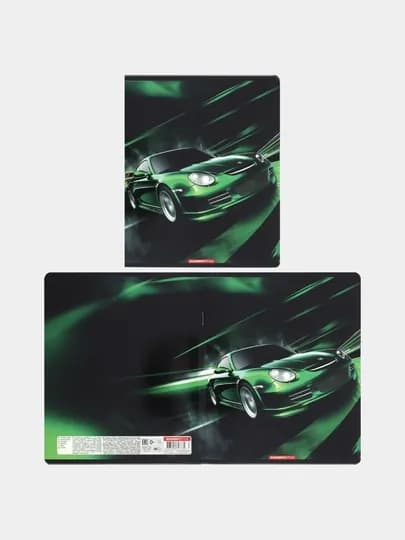 Тетрадь А5, 40л, линия, "Ночные ралли", 5 шт