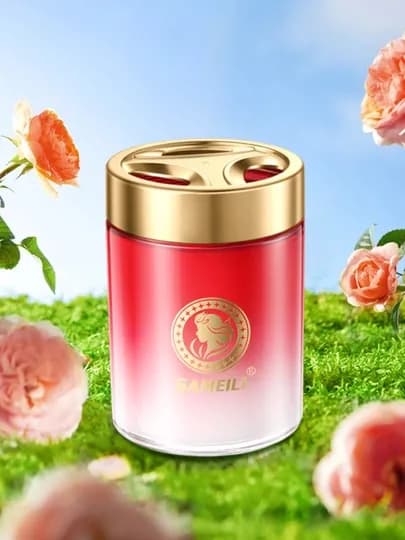Ароматизатор, освежитель 'SAMEILI', для машины, дома, офиса — ATREND-SAMLLJ1-РОЗОВ