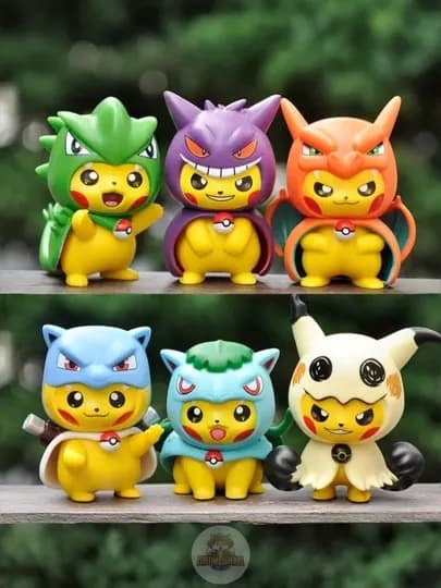 Сюрприз бокс аниме Покемон Pokemon Пикачу Pikachu – blind box подарочная фигурка