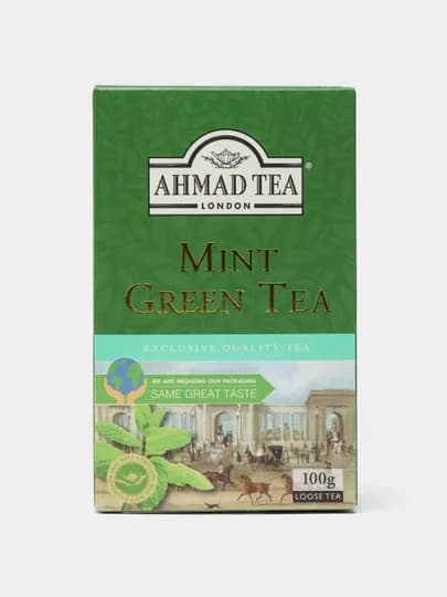 Зелёный чай Ahmad Tea Mint Green, 100 г