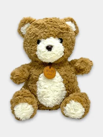 Мягкие игрушки, игрушки для детей — KEEPER-AYIQCHA-КОРИЧН-KICHIK
