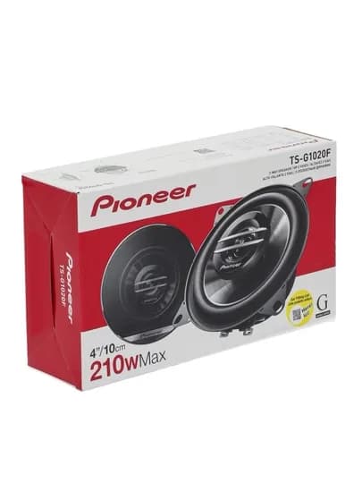 Колонка Pioneer, 10 см, 210 Вт, 2 шт, Matiz, Spark, Nexia 1-2, Damas