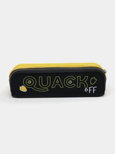 Пенал Hatber "Quack Off", мягкий силикон, на молнии, 200×50×60 мм — HATBER-P1ACBA8