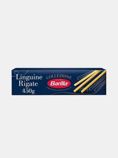Макаронные изделия Barilla Linguine Rigate, из твёрдых сортов пшеницы, 450 г
