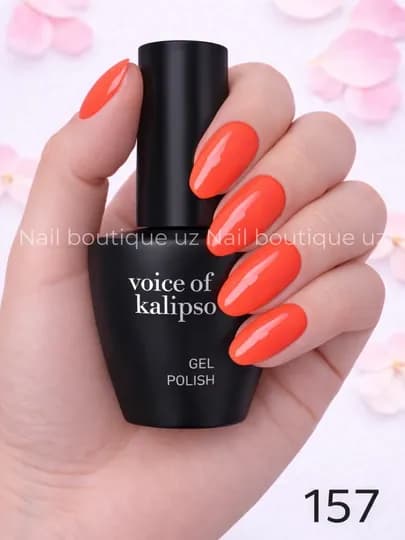 Voice of Calipso Gel Polish —профессиональный гель-лак с глубоким цветом и стойким блеском — UZNAIL-КАЛИПСО2-ЛАЙМ