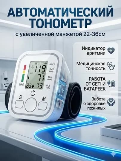 Автоматический электронный монитор ArmStylee для контроля давления и пульса
