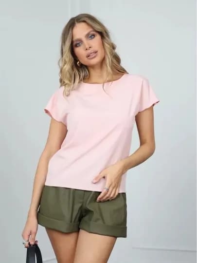 Офисная базовая блузка — ON-БАЗАВЫЙ-СВЕТБЕЖ-S
