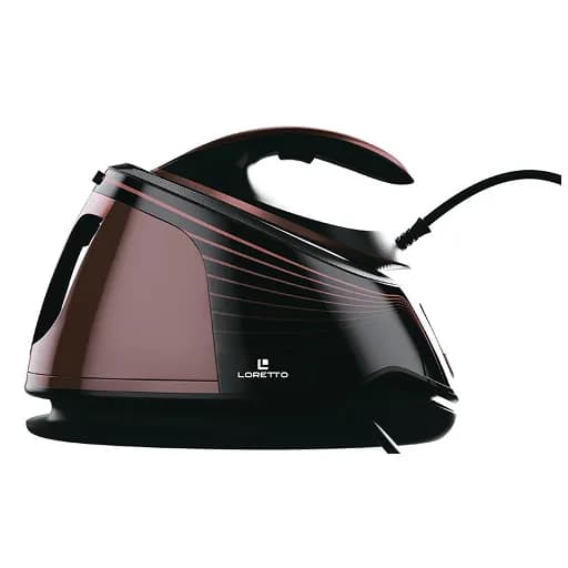 Утюг Loretto Infinity Steam Red, чёрный-фиолетовый