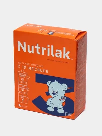 Детское молочко Nutrilak 3, 300 гр