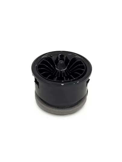 Воздушный дефлектор в стиле MERS для Nexia 3 и Spark Matiz, белый, черный, 1 шт