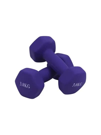 Гантели General Fitness 0.5–2 кг пара – для дома, фитнеса и спортивных тренировок