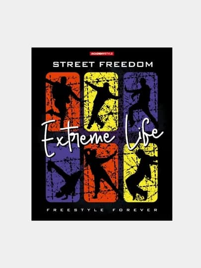 Тетрадь, А5, 48 л, в клетку, "Extreme Life", 5 шт