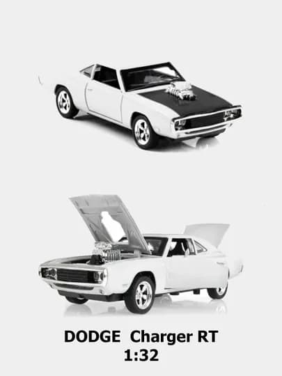 Машинка масштабная модель Dodge Charger 1970 Форсаж 1:24 , метал, свет, звук — ЖТ-JTFORS