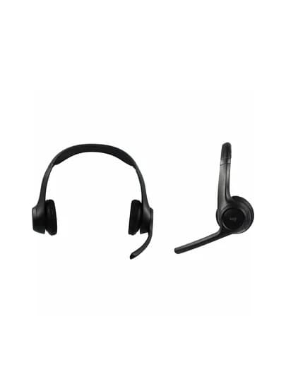 Беспроводные наушники Logitech Zone 300, для компьютера, колл-центра, звонки, музыка — LOGIOFF-ZONE300-ЧЕРН-ZONE300