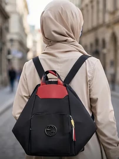 Женский рюкзак GUCCI для путешествий и повседневного использования — BAGAZIZ-RYUKZAKPROB-БОРДОВ