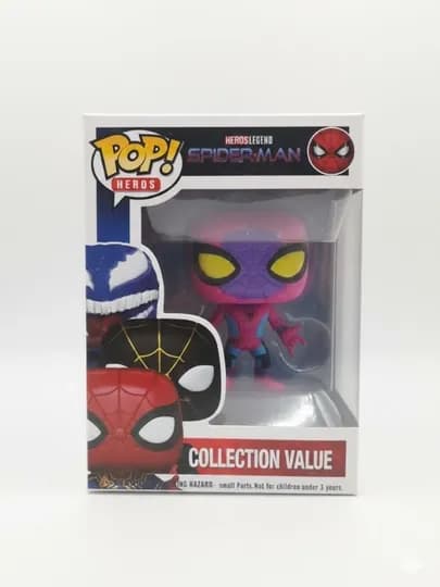 Фигурка Funko Pop MARVEL, человек-паук, коллекционная фигурка, винил — ALENA-ASPAUK-РОЗОВ