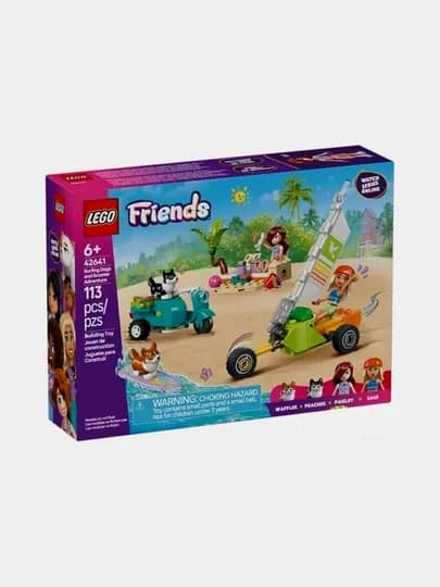 Конструктор LEGO Friends Собаки-сёрфингисты и приключения на скутере, 42641 — LEGOTOY-P1A1E35