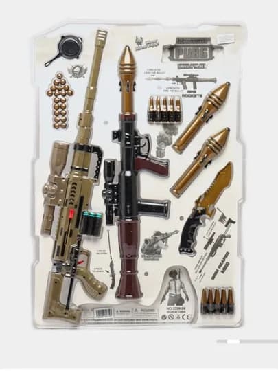 Набор оружие из игры PUBG, винтовка KAR 98K, дробовик S1897