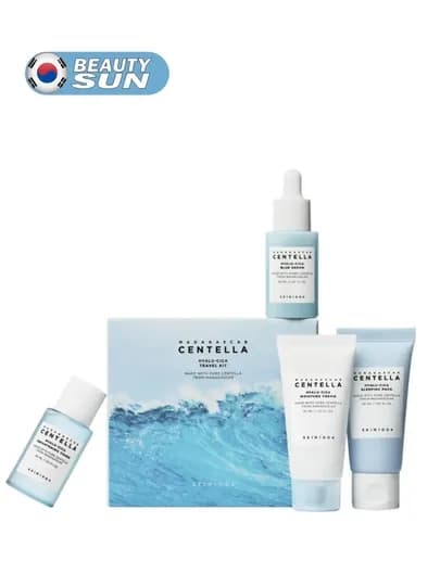 Дорожный миниатюрный набор для ухода за лицом, SKIN1004, Madagascar centella travel — BEYOUNG-SKIN1004TRAVELSET-ГОЛУБ