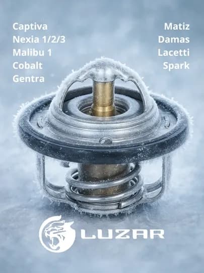 Термостат для автомобилей GM с гарантией до 2-х лет! LUZAR #TERMOSTAT — LUZAR-TERMOSTAT-LT 0591
