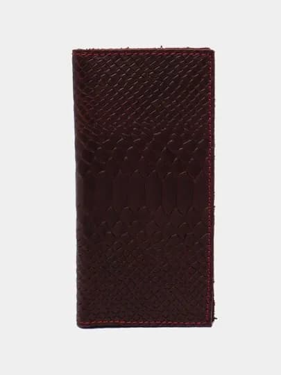 Мужское портмоне Black Gator, из натуральной кожи, классик