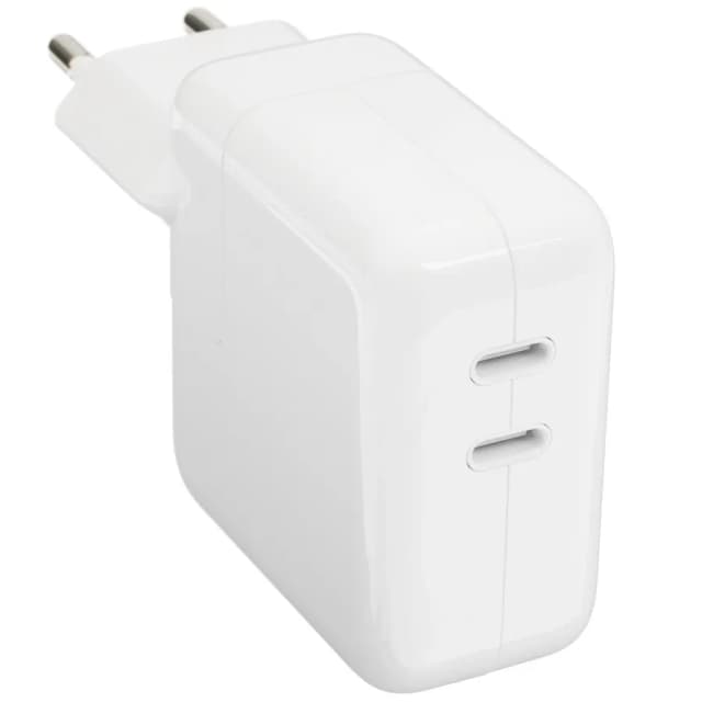 Зарядное устройство Apple Power Adapter Dual USB-C port 35W, белый
