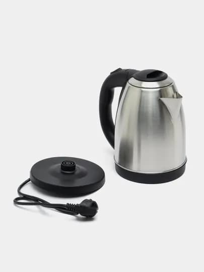 Чайник Blackton Bt KT2025S, мощность 1500 Вт, объем 2 л, металлический стальной