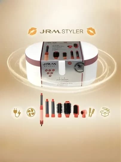 Фен-стайлер JRM Styler 5 в 1 — YAPION-ЖРМ-БЕЛЫЙ