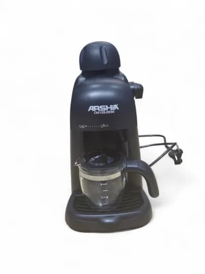 Кофеварка эспрессо ARSHIA CM128-2698 – давление 5 бар, вместимость до 4 чашек