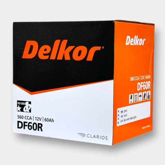 Аккумулятор Delkor AH 40 (Labo/Damas/Tico/ Matiz), черный