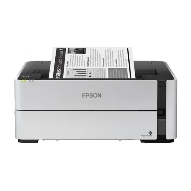 Принтер Epson M1170, черно-белый, A4, Wi-Fi, Ethernet, СНПЧ, duplex