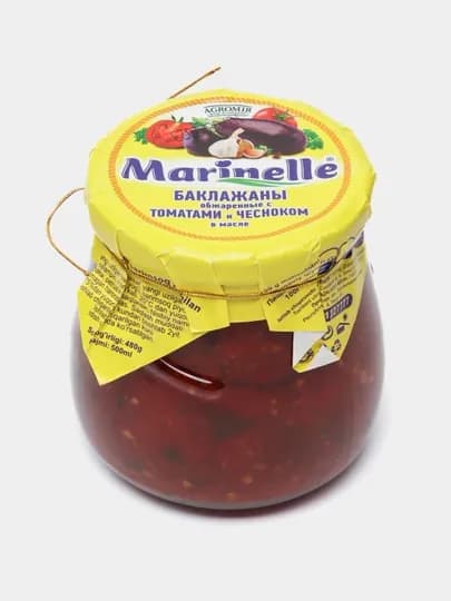 Баклажаны Marinelle обжаренные в томатном соке кольцами, 500 мл