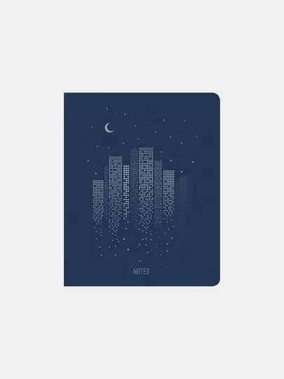 Тетрадь Total Denim. Graphics, 96 листов, клетка, А5, 5 шт