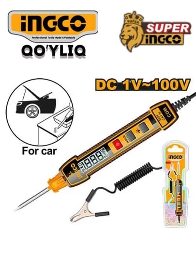 Цифровой автомобильный регулятор напряжения Ingco HSDT41001 100 В