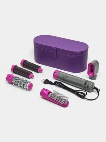Dyson Фен-стайлер 5 в 1, для всех типов волос, плойка и щетки, для завивки и укладки