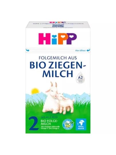 HIPP 2 Organic Follow-on from Goat Milk - детская смесь 2 из козьего молока 400 гр — ДЕТПИТ-KOZIMO2