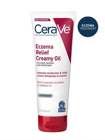 CeraVe Eczema Relief Creamy Oil увлажняющий крем-масло при экземе, 236 мл — MSAROMA-CATRVE