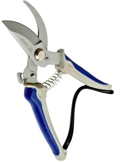 Секатор садовый VIBRO, сталь SK-5, 20 см, острый и мощный механизм