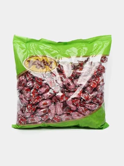 Карамель Рахат, с начинкой клубника со сливками, 1 кг
