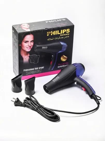 Профессиональный фен PH-8080, для сушки и укладки — MACSTYP-PHILIPSPH8080