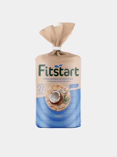 Хлебцы мультизлаковые Fitstart Рисовый кокос, 100 г