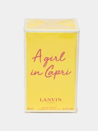 A Girl In Capri Lanvin , Франция 90 мл, туалетная вода — ПАРФЮМ1-AGIRLAN
