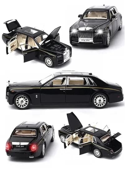 Металлическая игрушечная машина Гелик, Royce, Rover, Bmw, Lexus