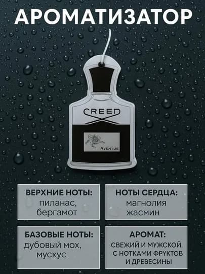Автомобильный ароматизатор, подвесной — FAMWOP-AROMATIZATOR1-ЧЕРН