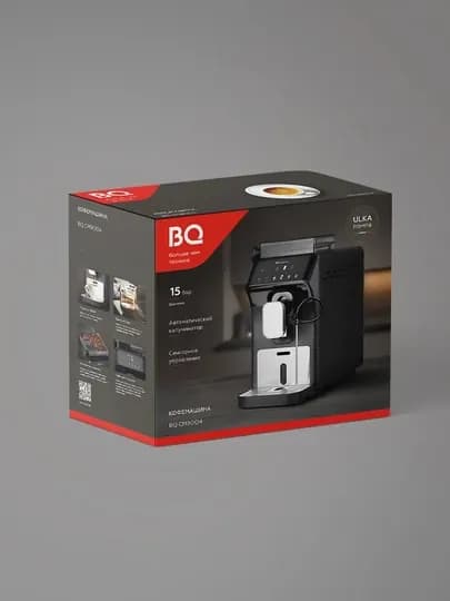 Кофемашина автоматическая BQ CM9004 c сенсорным управлением, Итальянская помпа ulka 15 бар