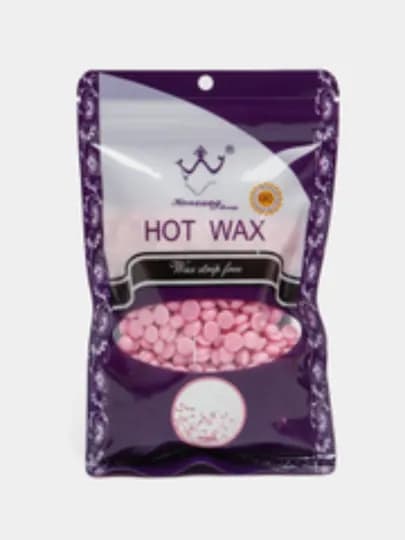 Гранулированный горячий воск для депиляции (Hot Wax Beans), без полосок — ORIKZ-HOTWAXKICHIK-РОЗОВ